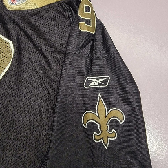 Reebok On Field DREW BREES NEW‎ ORLEANS SAINTS Youth Large 14-16 NFL Team JERSEY - Picture 3 of 8